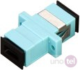 Adapter światłowodowy multimodowy OM3 SC simplex Adapter światłowodowy multimodowy OM3 SC simplex