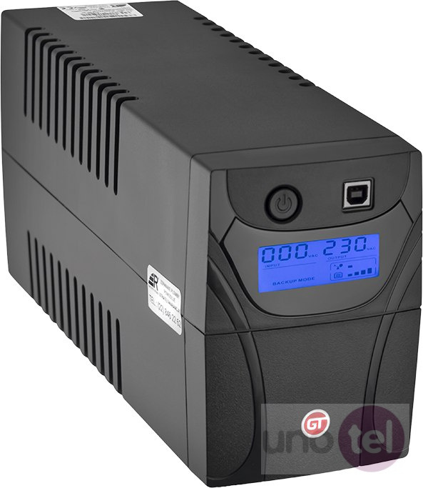 GT POWERbox UPS 650VA/360W 2x Schucko
