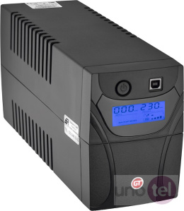 GT POWERbox UPS 650VA/360W 4xIEC C13, 1x7Ah