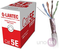 Kabel FTP kat.5e PVC 4x2x24AWG 305m Q-LANTEC