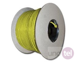 Kabel UTP typu linka kat.5e PVC 4x2x267AWG żółty 100m ALANTEC
