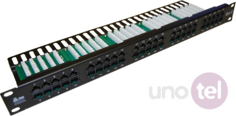 Patch panel ISDN kat.3 50 portów złącza LSA ALANTEC PK007