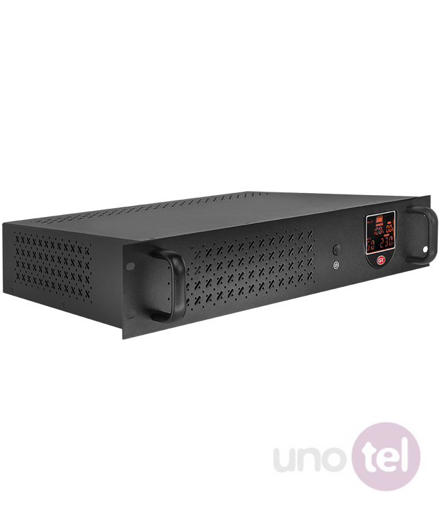 GT POWERbox UPS 850VA/510W 3x IEC C13 1x Schucko 19" USB