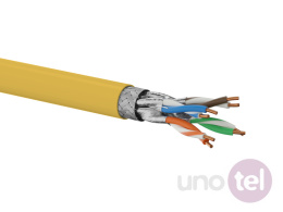 Kabel S/FTP kat.7A pomarańczowy LSOH Dca 4x2x23AWG 500m ALANTEC