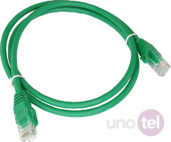 Patchcord UTP kat.6 PVC 5m zielony ALANTEC KKU6ZIE5 Patchcord UTP kat.6 PVC 5m zielony ALANTEC KKU6ZIE5