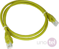 Patchord UTP kat.6A LSOH 0.5m żółty ALANTEC KKU6AZOL0.5 Patchord UTP kat.6A LSOH 0.5m żółty ALANTEC KKU6AZOL0.5