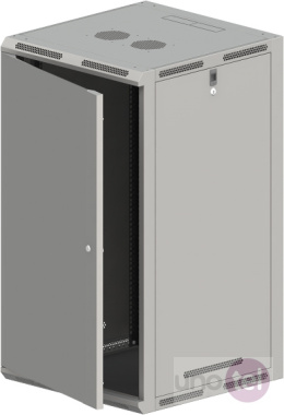 Szafa wisząca rack 24U 600x500 drzwi metalowe ALANTEC