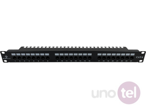 Cat.6 UTP Patch Panel 1U, 19'', 24 port ALANTEC PK001 Cat.6 UTP Patch Panel 1U, 19'', 24 port ALANTEC PK001