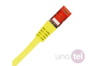 Cable patch cord FTP cat 6 yellow 0,25m KKS6ZOL0.25