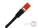 Cable patch cord S/FTP cat 6A black 2m KKS6ACZA2.0