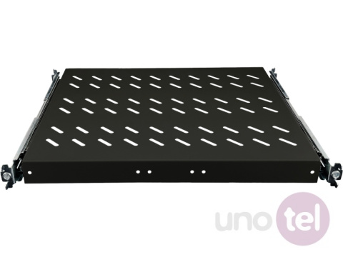 Półka wysuwana do szaf rack i serwerowych głębokośc 370mm kolor czarny Półka wysuwana do szaf rack i serwerowych głębokośc 370mm kolor czarny