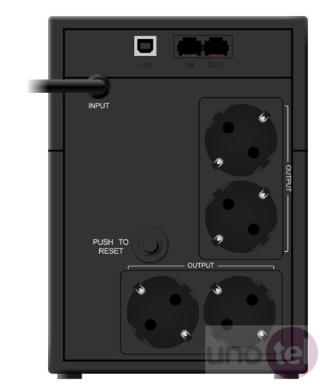 GT POWERbox UPS 1500VA/900W 4xSchuko, 2x7Ah GTPOWERbox1500S GT POWERbox UPS 1500VA/900W 4xSchuko, 2x7Ah GTPOWERbox1500S
