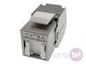 Gniazdo keystone RJ45 kat.6A STP beznarzędziowe Q-LANTEC MKB-S6A-1