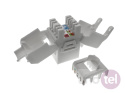 Gniazdo keystone RJ45 kat.6A UTP beznarzędziowe Q-LANTEC MKB-U6A-1
