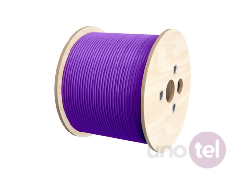 Kabel S/FTP kat.7A LSOH B2ca 4x2x23AWG 500m fioletowa powłoka WireArte KIS7ALSOH500PB Kabel S/FTP kat.7A LSOH B2ca 4x2x23AWG 500m fioletowa powłoka WireArte KIS7ALSOH500PB