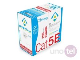 Kabel U/UTP kat.5e powłoka STRONG PVC 4x2x24AWG 305m Alantec KIU5STR305