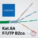 Kabel kat.6A F/UTP 4x2x24AWG LSZH/FRNC B2ca rolka 500m - CORNING UU009175728