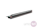 Patch Panel UTP Kat.6 24xRJ45 19'' czarny ROLINE 26.11.0362
