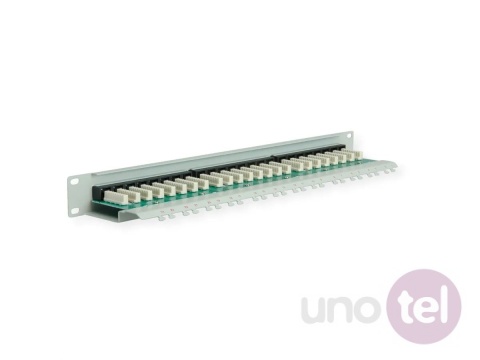 Patch Panel UTP Kat.6 24xRJ45 19'' szary ROLINE 26.11.0355