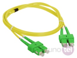 Patch cord SM SC/APC-SC/APC duplex 9/125 (G.657.A1) 2.0m FOC-SCASCA-9SMD-2-G657A