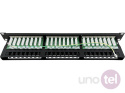 Panel krosowy ekranowany kat.5e 48 portów RJ45 PK049