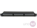 Patch panel STP kat.6 24 porty złącza LSA 1U 19'' Q-LANTEC PK-S6-1