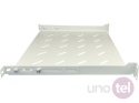 Półka stała 19" 1U głęb. 350mm, szary, 4 punkty mocowania SA-P-19-1U-350-4-S-01