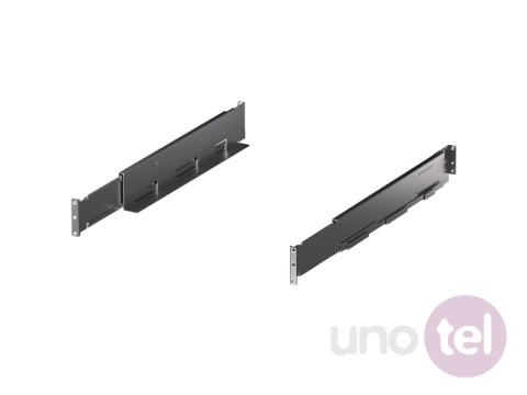 Stalowe szyny montażowe do szaf rack 19”, przeznaczone do UPS i EBP
