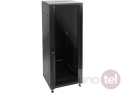 Szafa rack 24U 600x800 drzwi przednie szklane, tylne metalowe Q-LANTEC