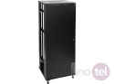 Szafa rack 19'' 36U 600x600 drzwi przednie szklane, tylne metalowe Q-LANTEC