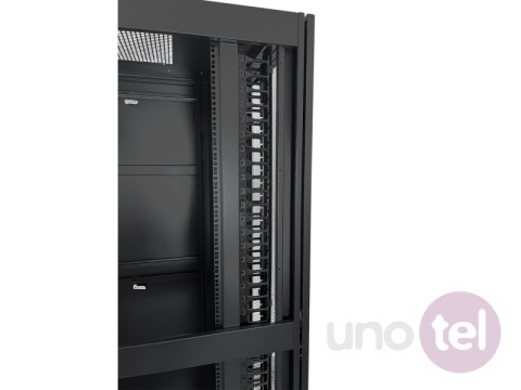 Szafa serwerowa 42U 19'' 800x800 WireArte DC – jedno i dwuskrzydłowe drzwi perforowane, Flat-pack