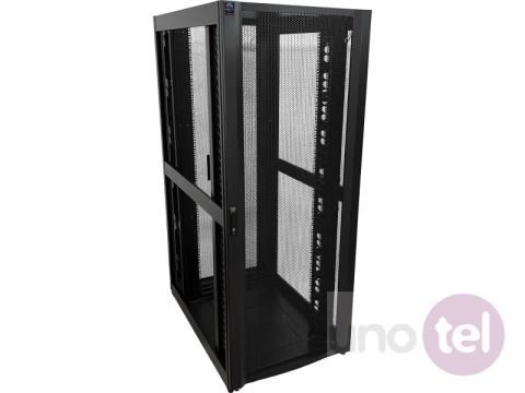 Szafa serwerowa 47U 19'' 800x1000 WireArte DC – jedno i dwuskrzydłowe drzwi perforowane, Flat-pack