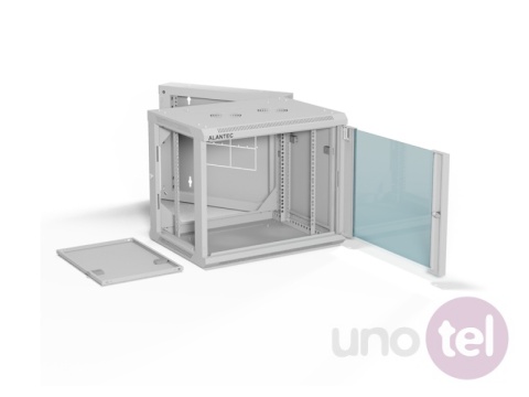 Szafa wisząca 19'' 12U 600x600, dwusekcyjna - Flat Pack, ALANTEC SW-12U-600-600-01-SFD