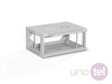 Szafa wisząca 19'' 4U 600x450, drzwi szklane, tył osłona pełna demontowalna, szara, Flat Pack SW-4U-600-450-01-SF Szafa wisząca 19'' 4U 600x450, drzwi szklane, tył osłona pełna demontowalna, szara, Flat Pack SW-4U-600-450-01-SF