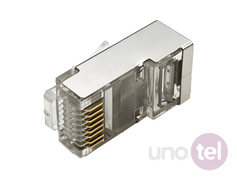 Wtyk przelotowy RJ45 STP kat.6 WT115 Wtyk przelotowy RJ45 STP kat.6 WT115